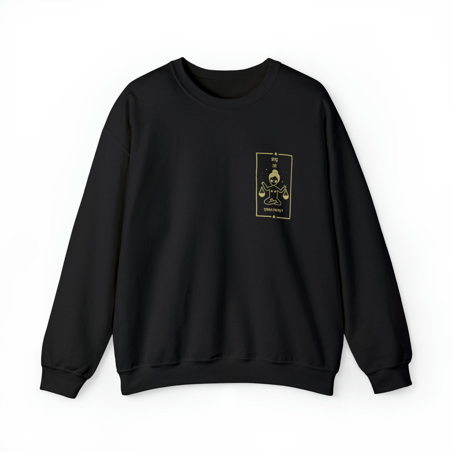 Big Libra Energy Zodiac Crewneck