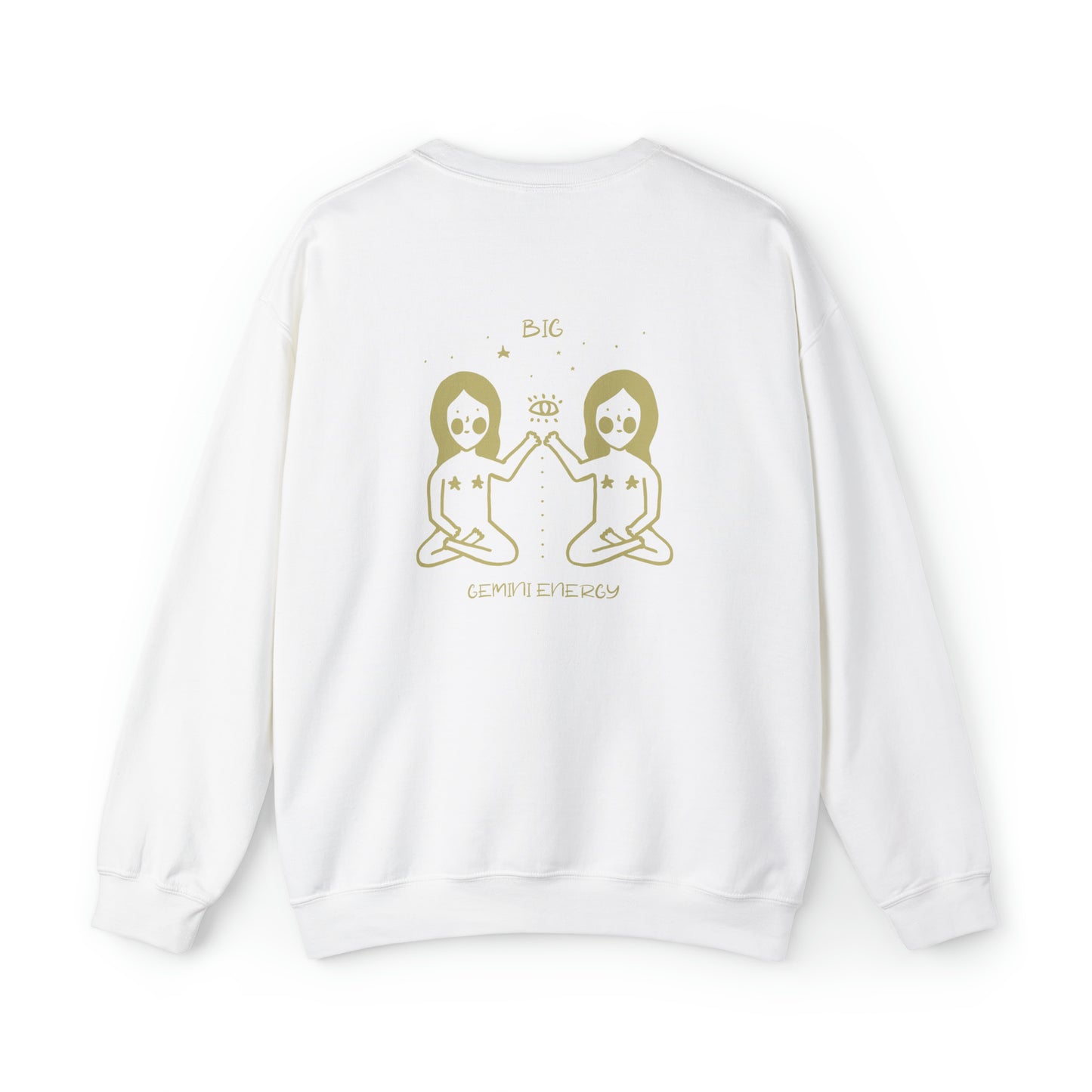 Big Gemini Energy Zodiac Crewneck