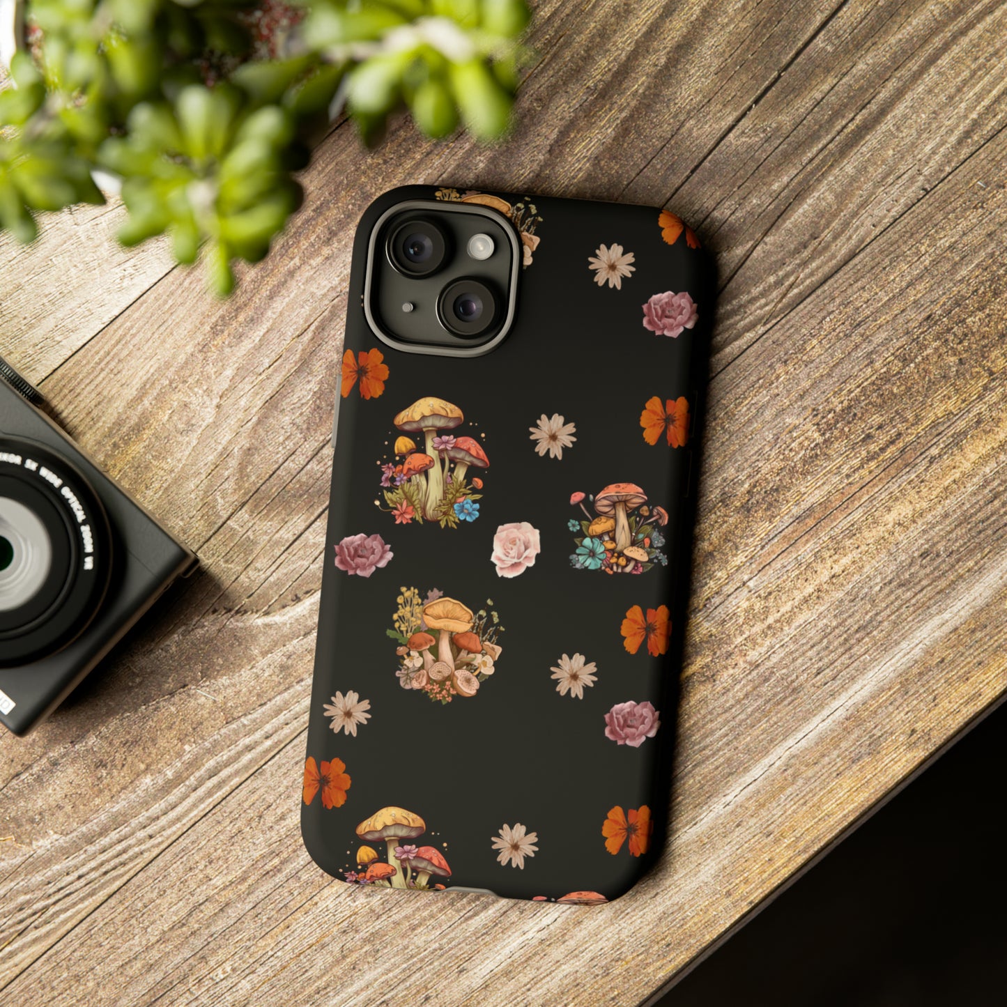 Fungi Fun + Sweet Flowers Phone Case