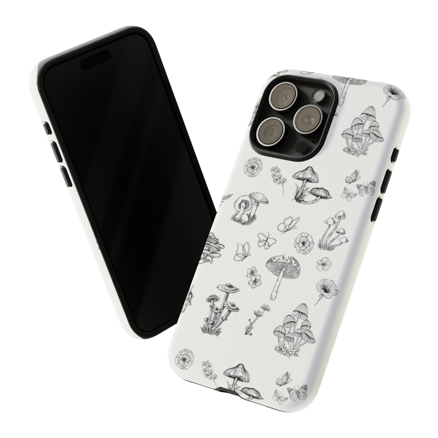 Shrooms + Blooms Phone Case