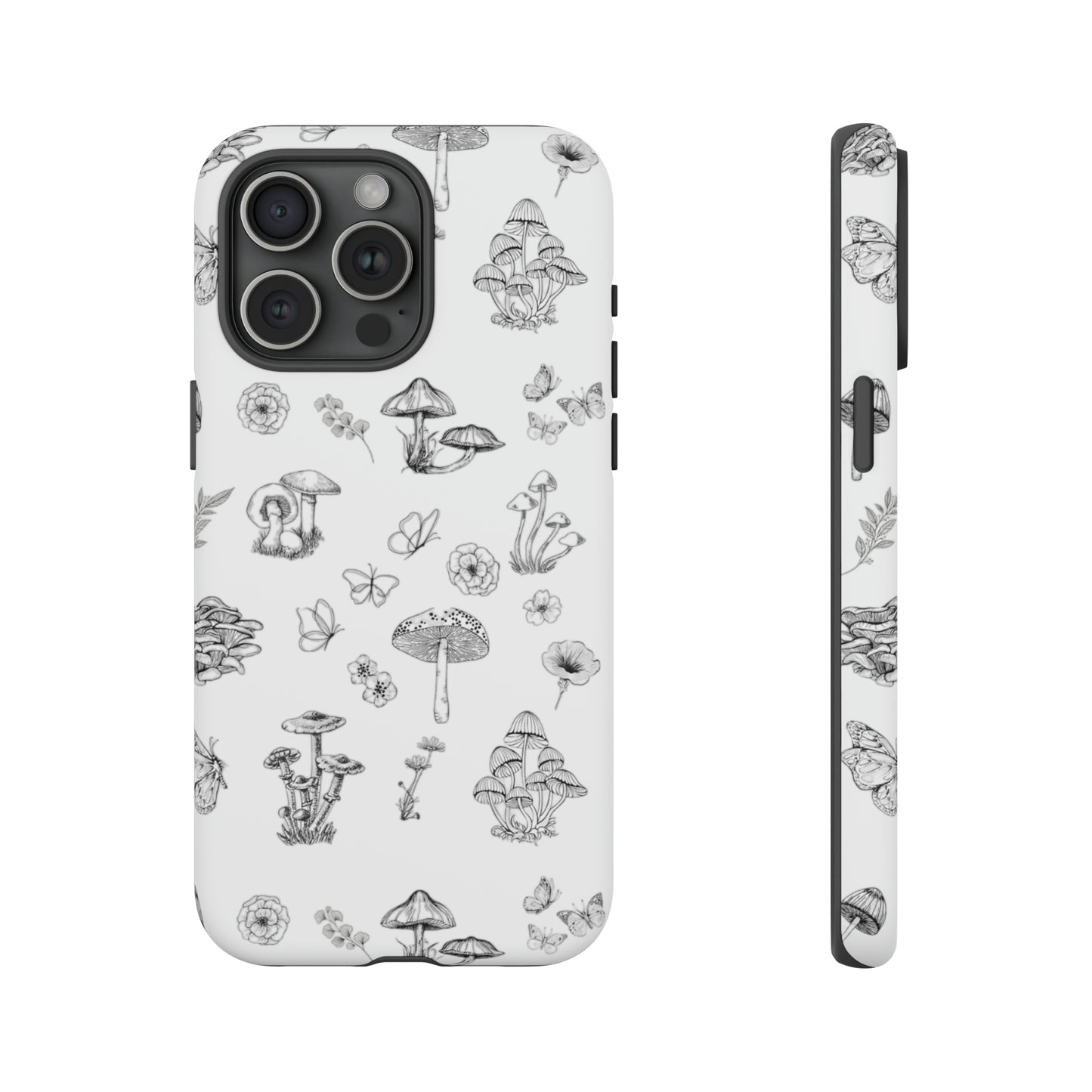 Shrooms + Blooms Phone Case