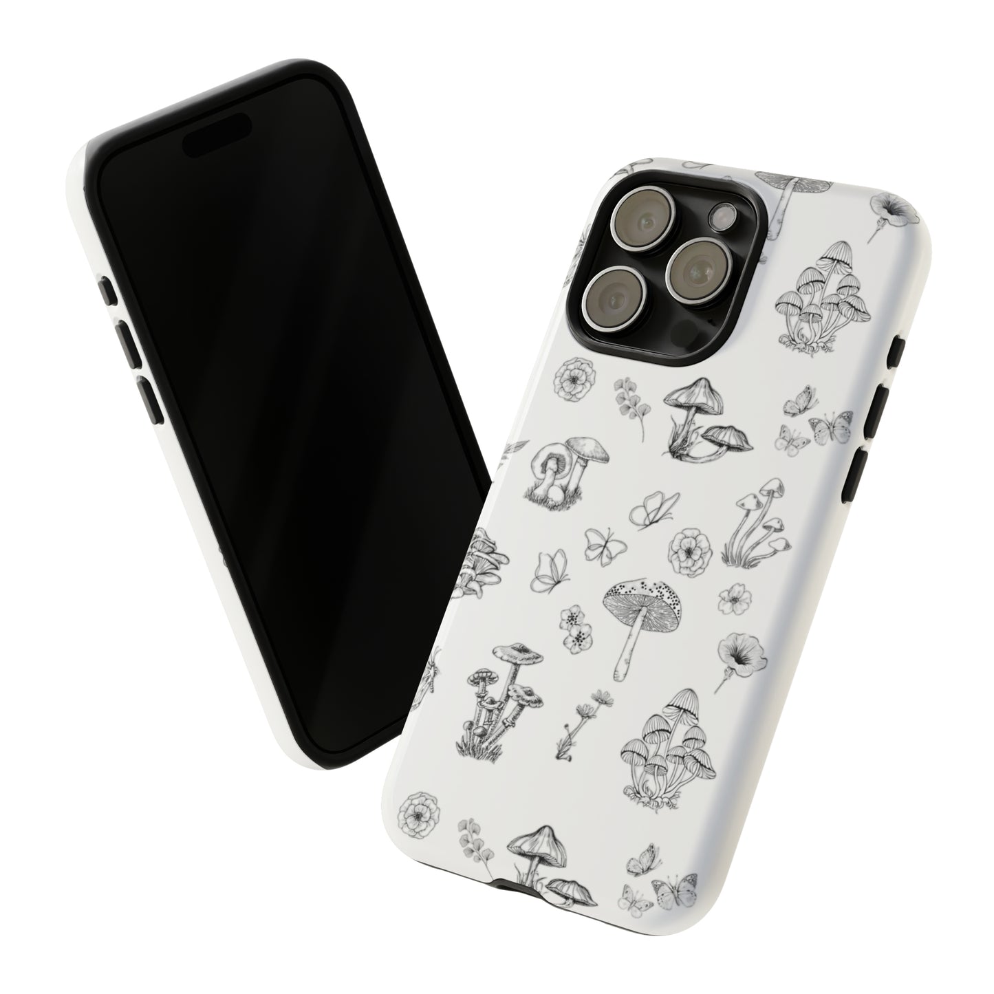 Shrooms + Blooms Phone Case