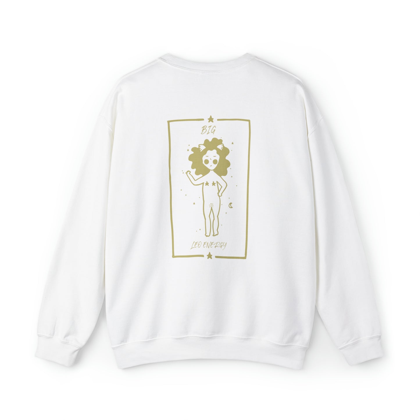 Big Leo Energy Zodiac Crewneck