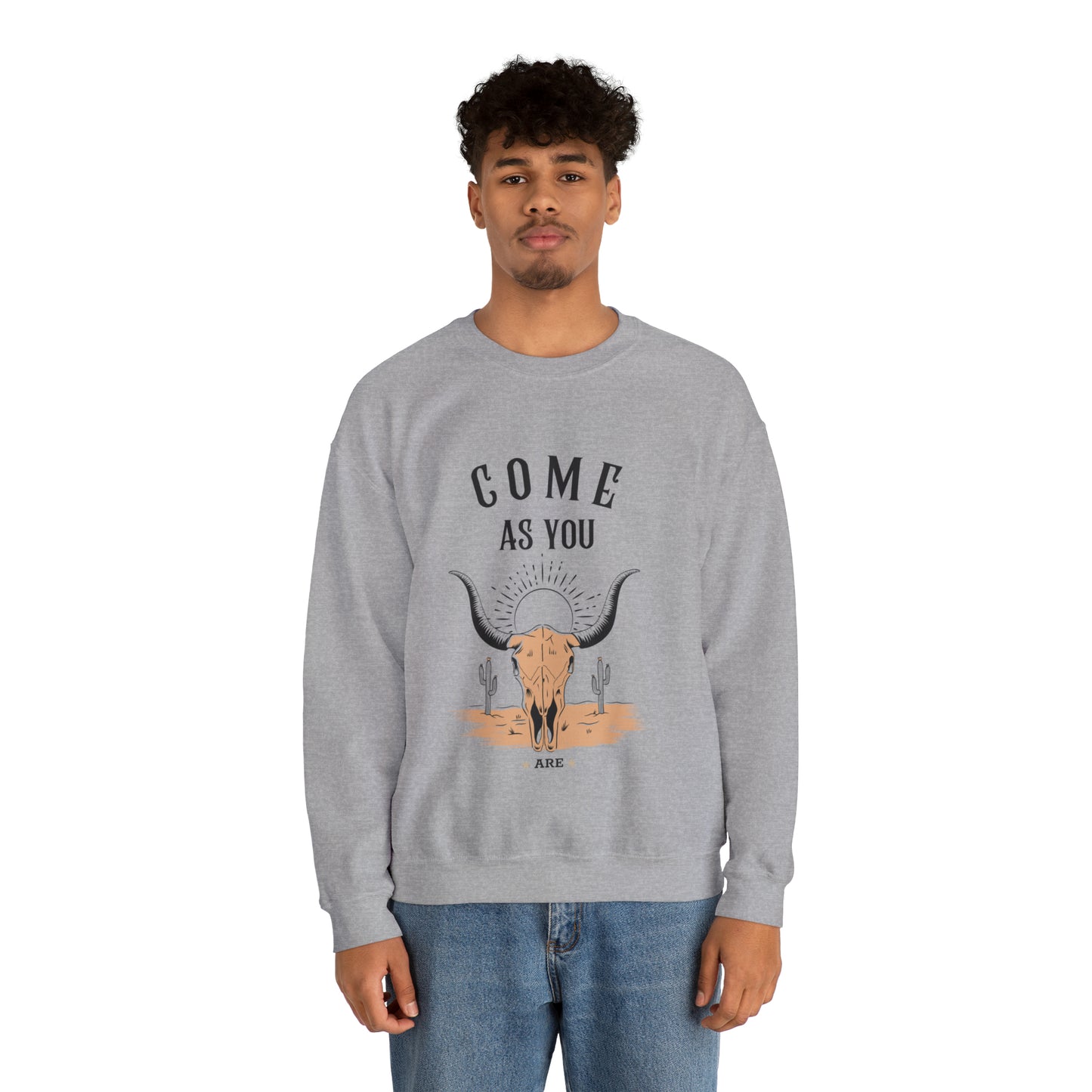 Come As You Are - Nirvana Inspired Crewneck