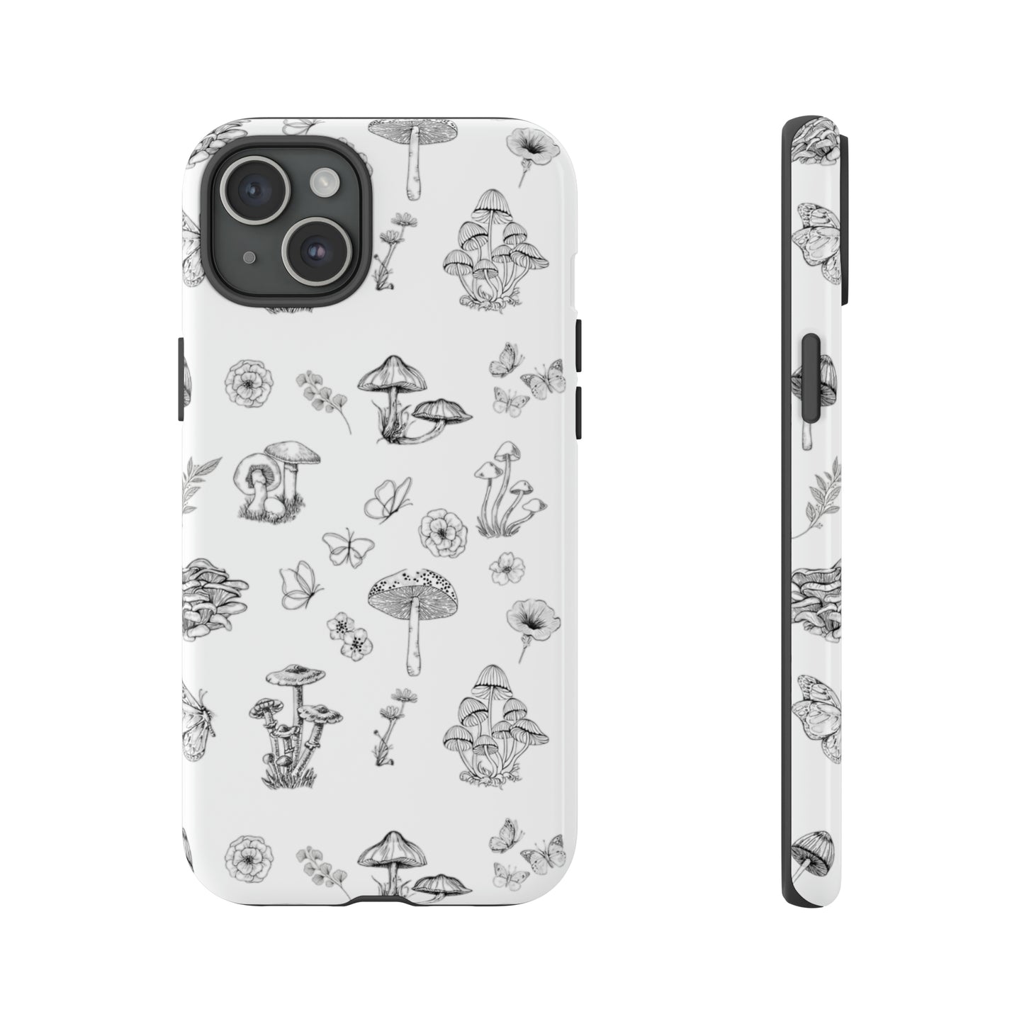 Shrooms + Blooms Phone Case