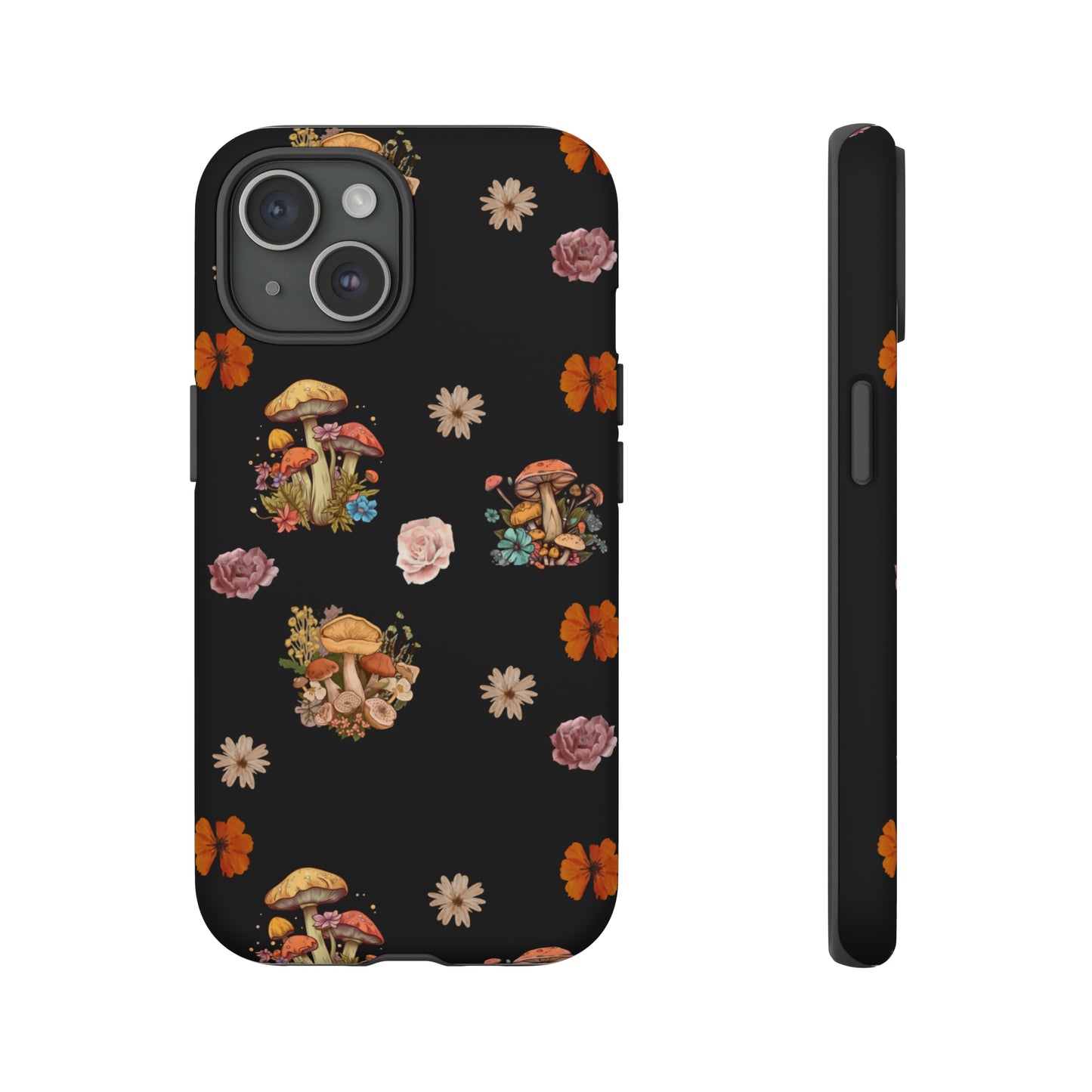 Fungi Fun + Sweet Flowers Phone Case