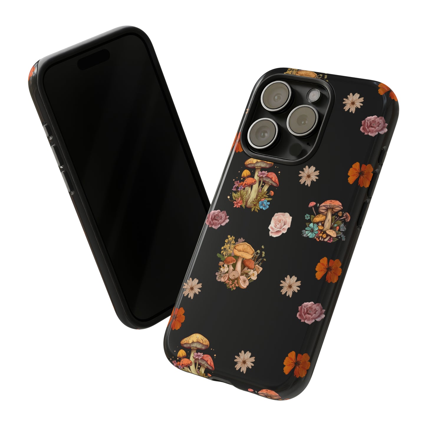 Fungi Fun + Sweet Flowers Phone Case