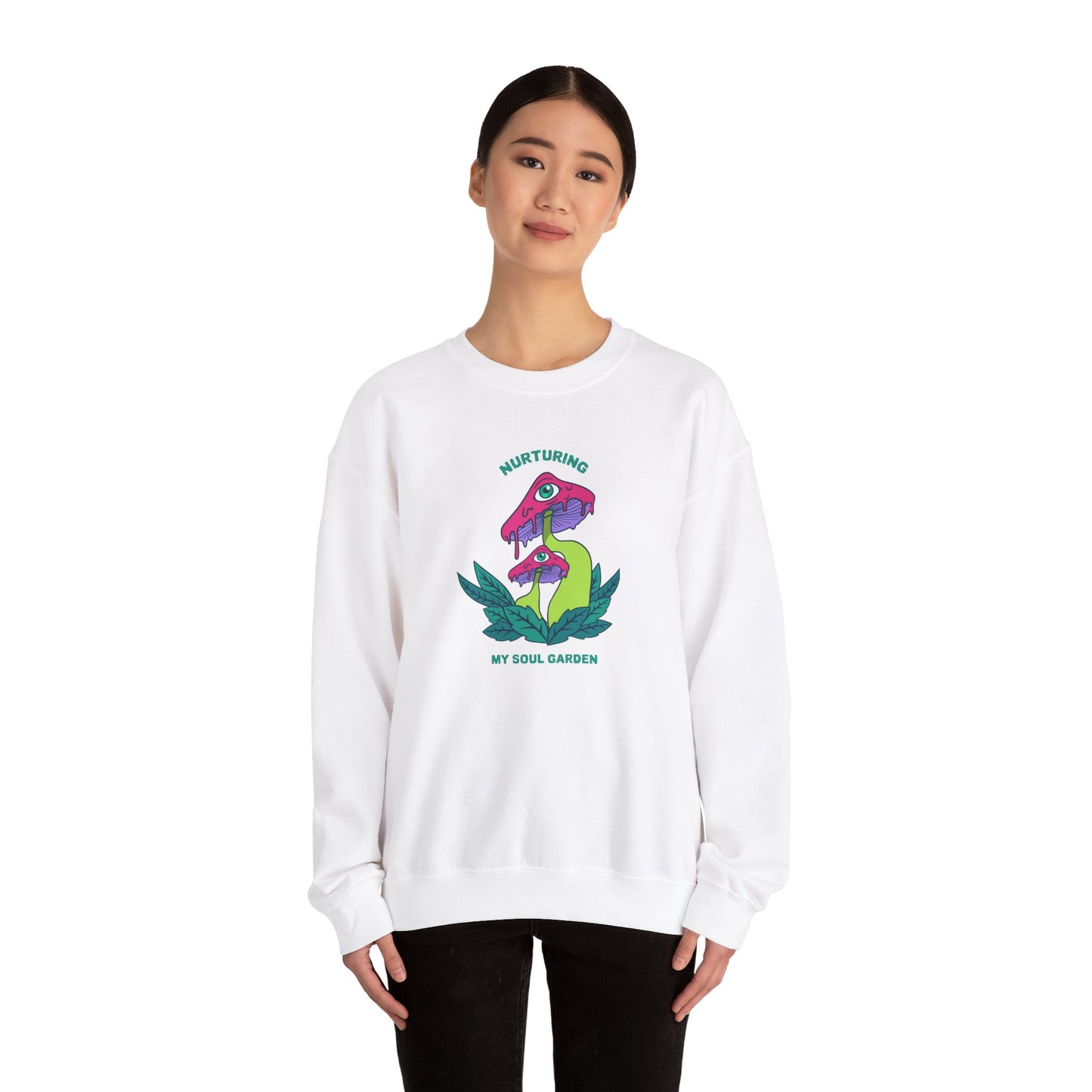 Nurturing My Soul Garden Crewneck