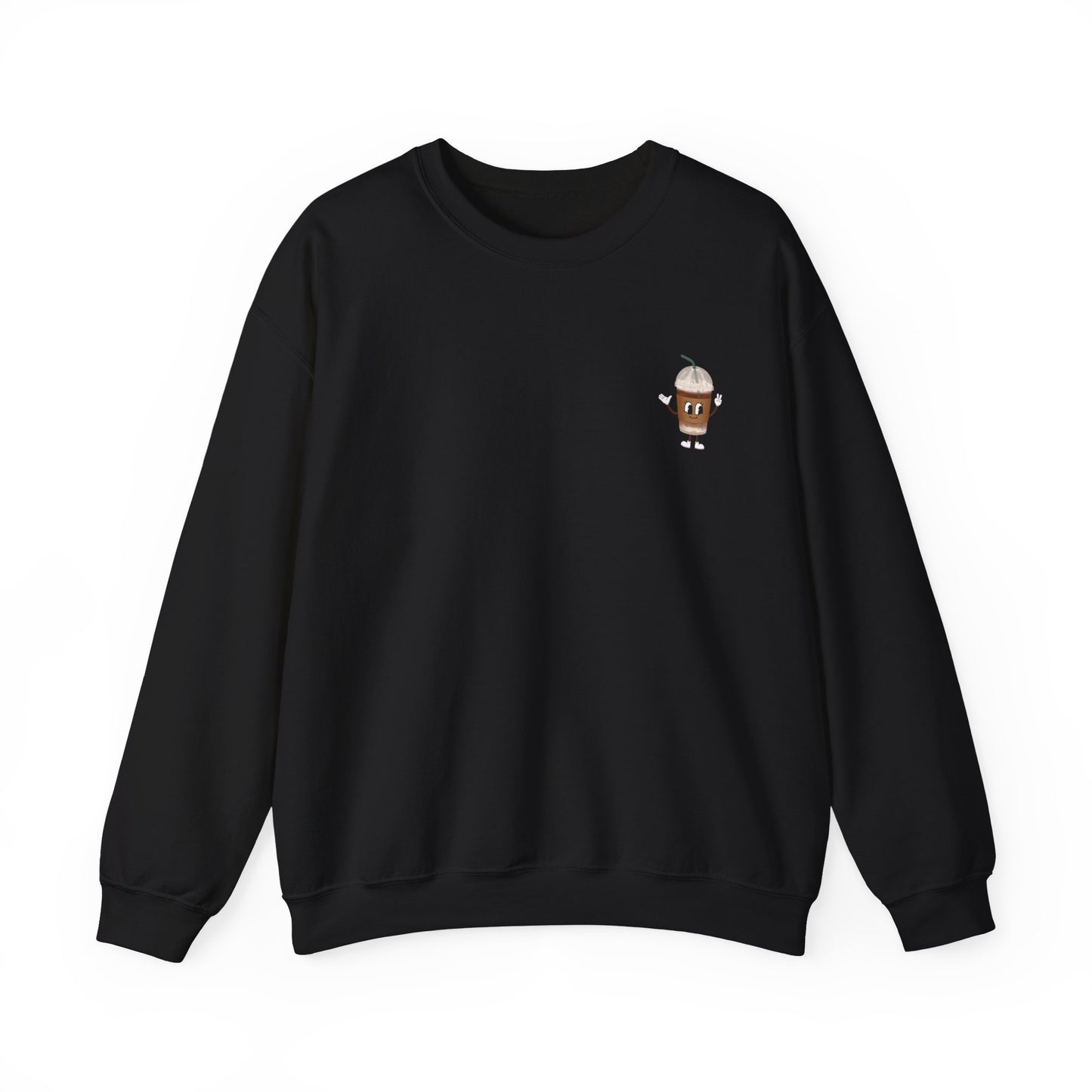 Under Caffeinated Over Stimulated Vintage Coffee Crewneck