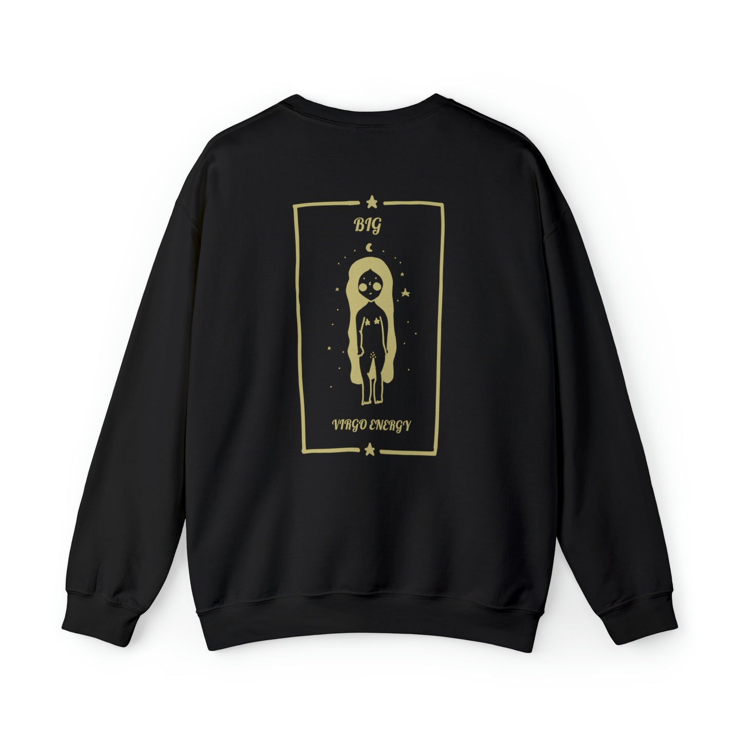 Big Virgo Energy Zodiac Crewneck