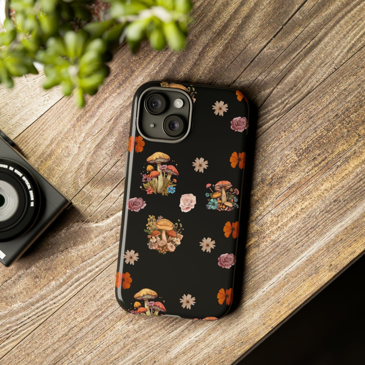 Fungi Fun + Sweet Flowers Phone Case