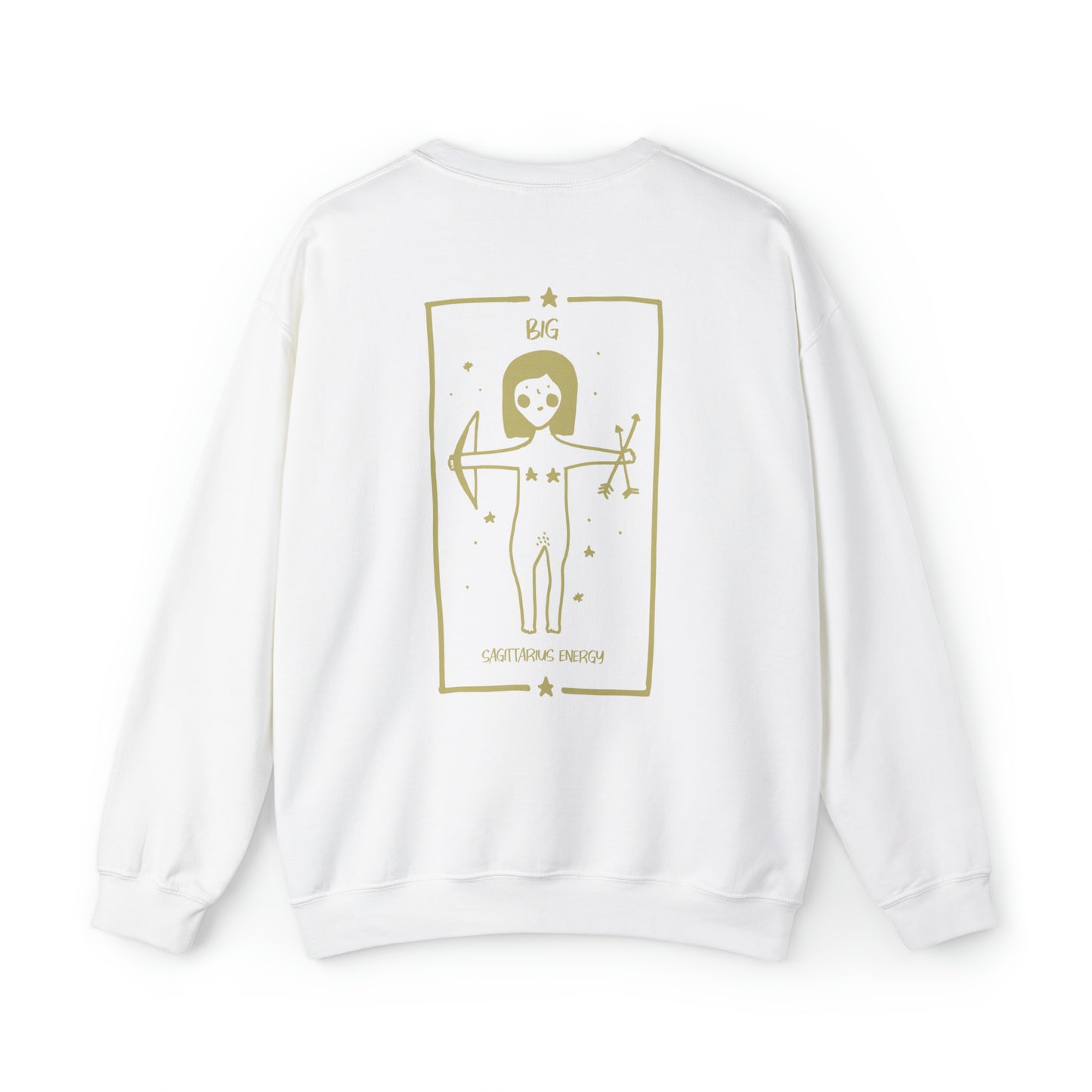 Big Sagittarius Energy Zodiac Crewneck