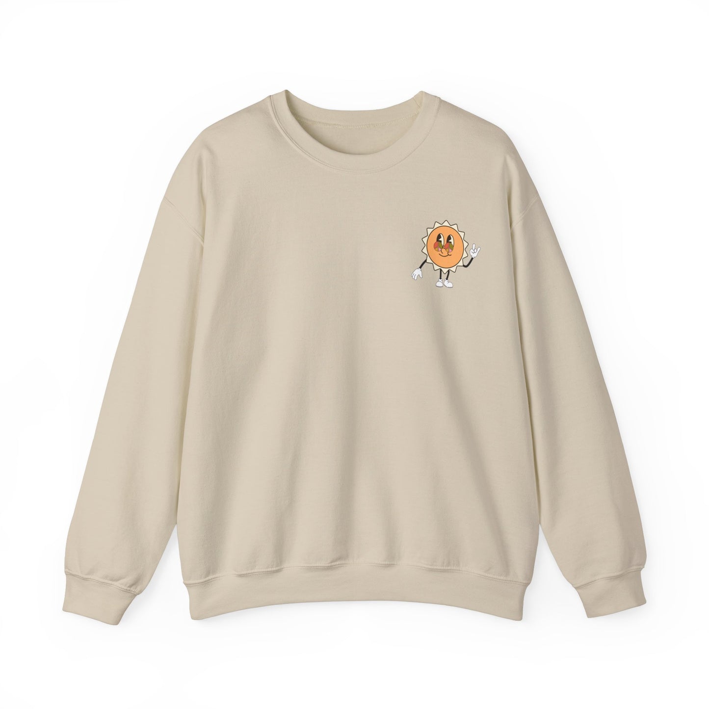 Keep On Shining Vintage Sun Crewneck