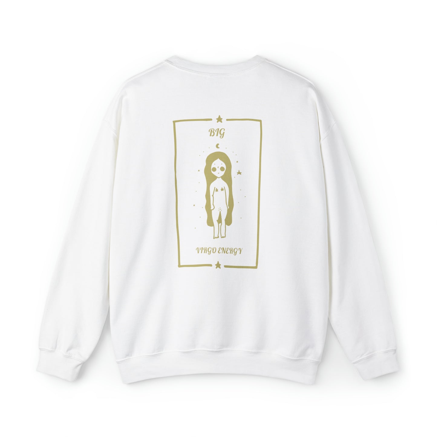 Big Virgo Energy Zodiac Crewneck