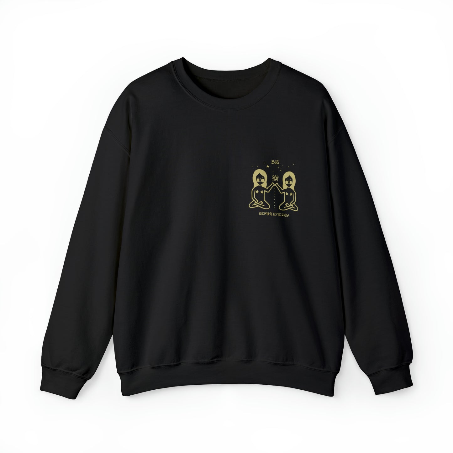 Big Gemini Energy Zodiac Crewneck