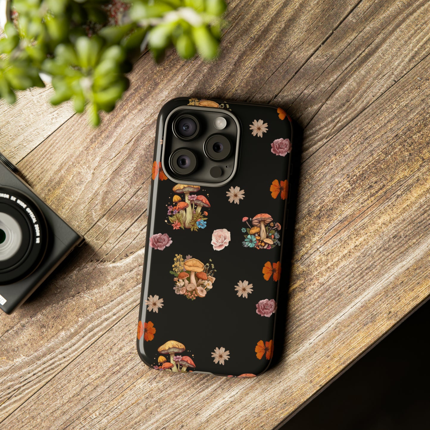 Fungi Fun + Sweet Flowers Phone Case