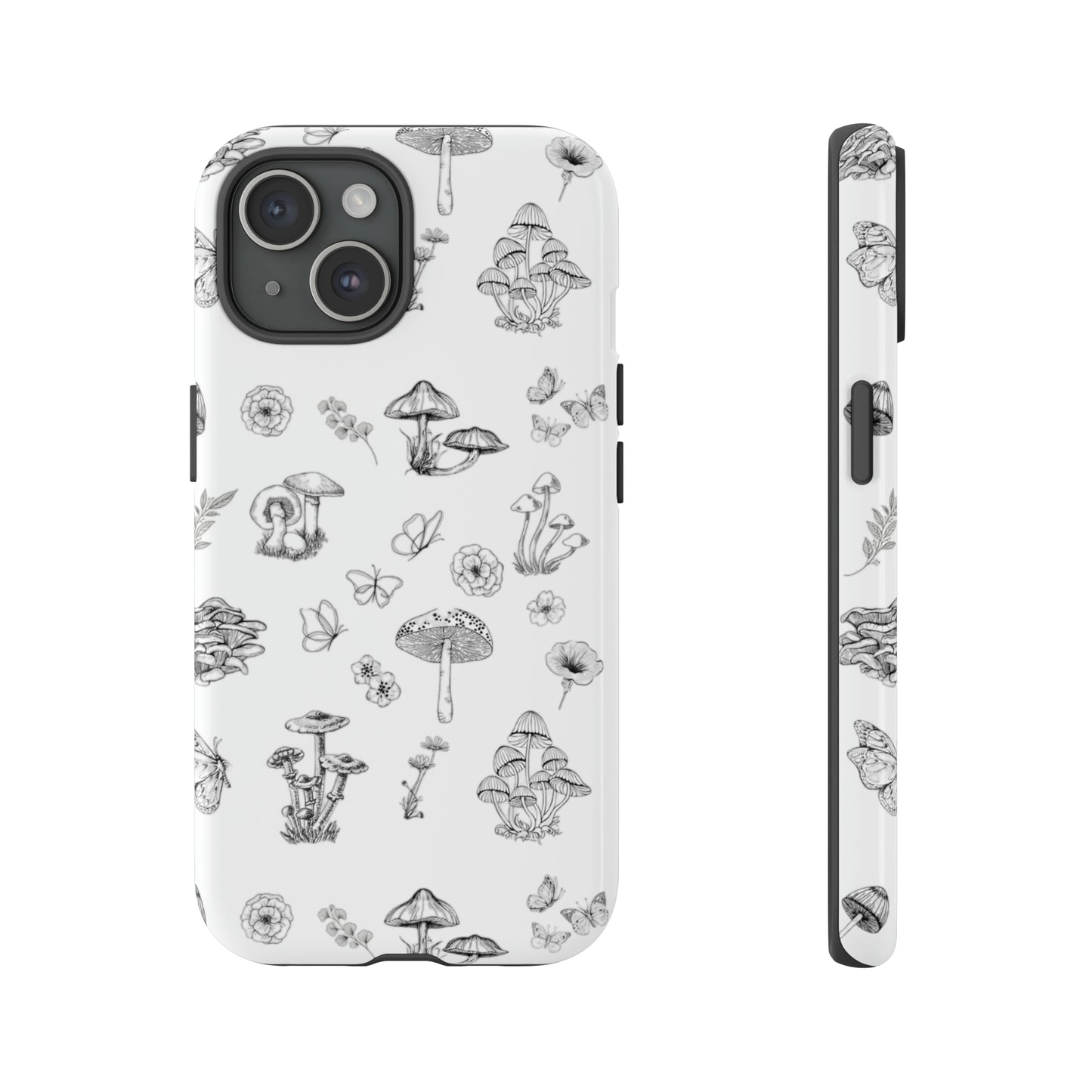 Shrooms + Blooms Phone Case