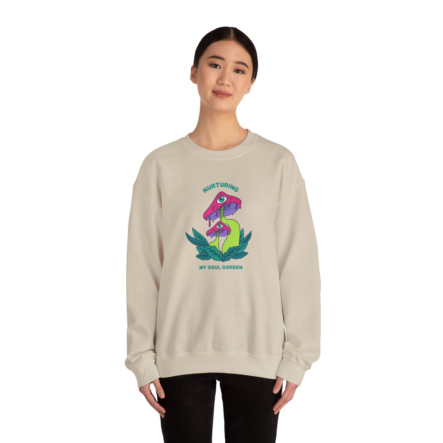 Nurturing My Soul Garden Crewneck