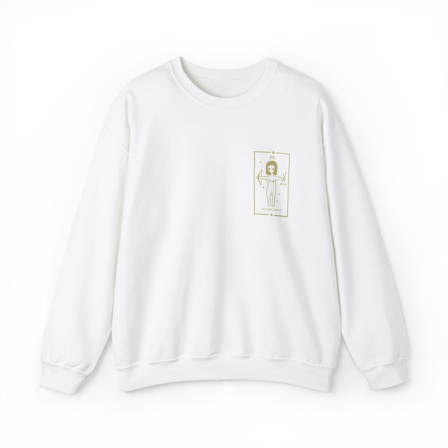 Big Sagittarius Energy Zodiac Crewneck