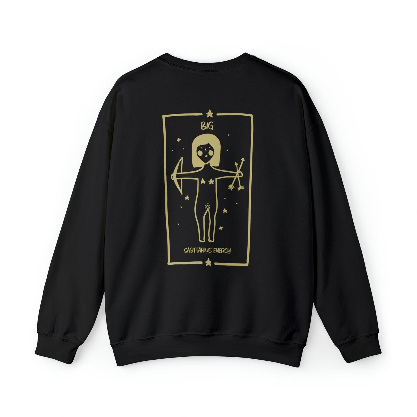 Big Sagittarius Energy Zodiac Crewneck