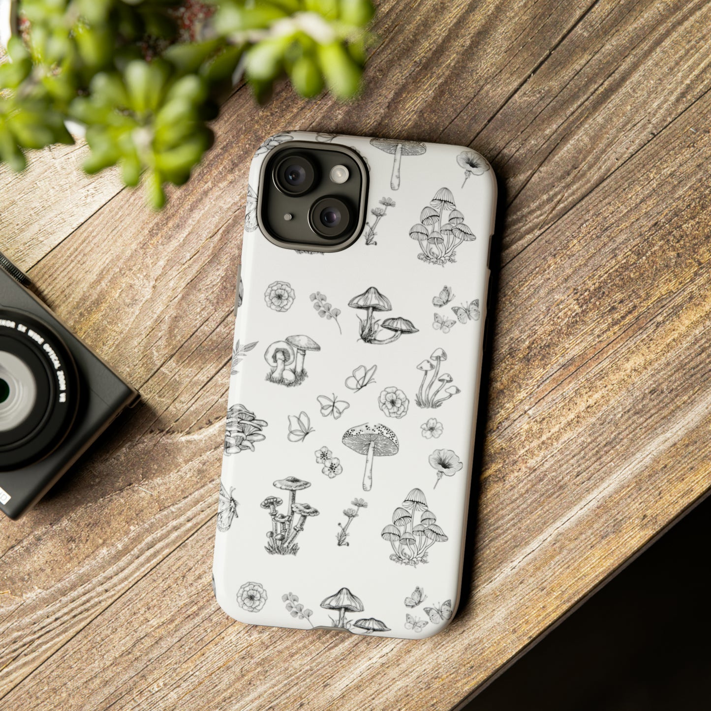 Shrooms + Blooms Phone Case