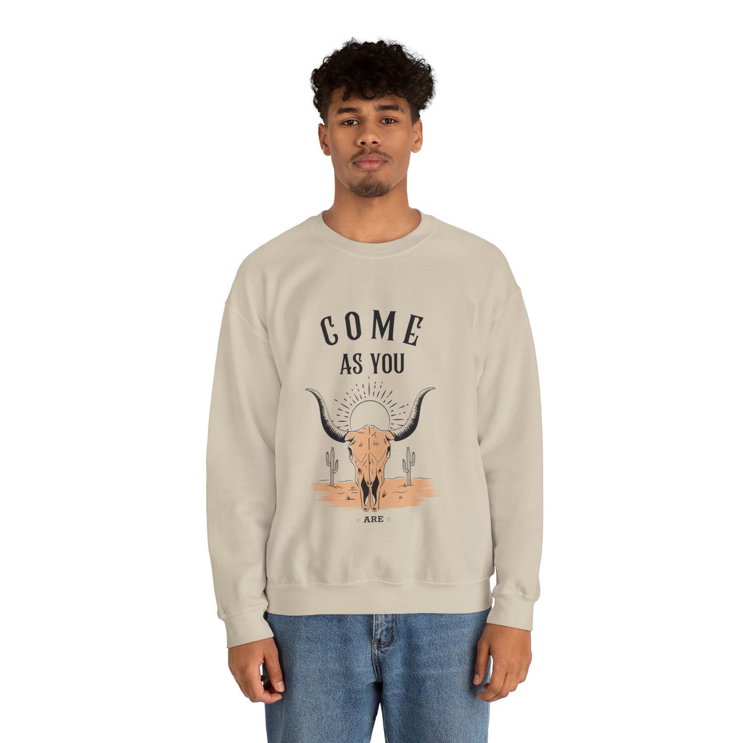 Come As You Are - Nirvana Inspired Crewneck