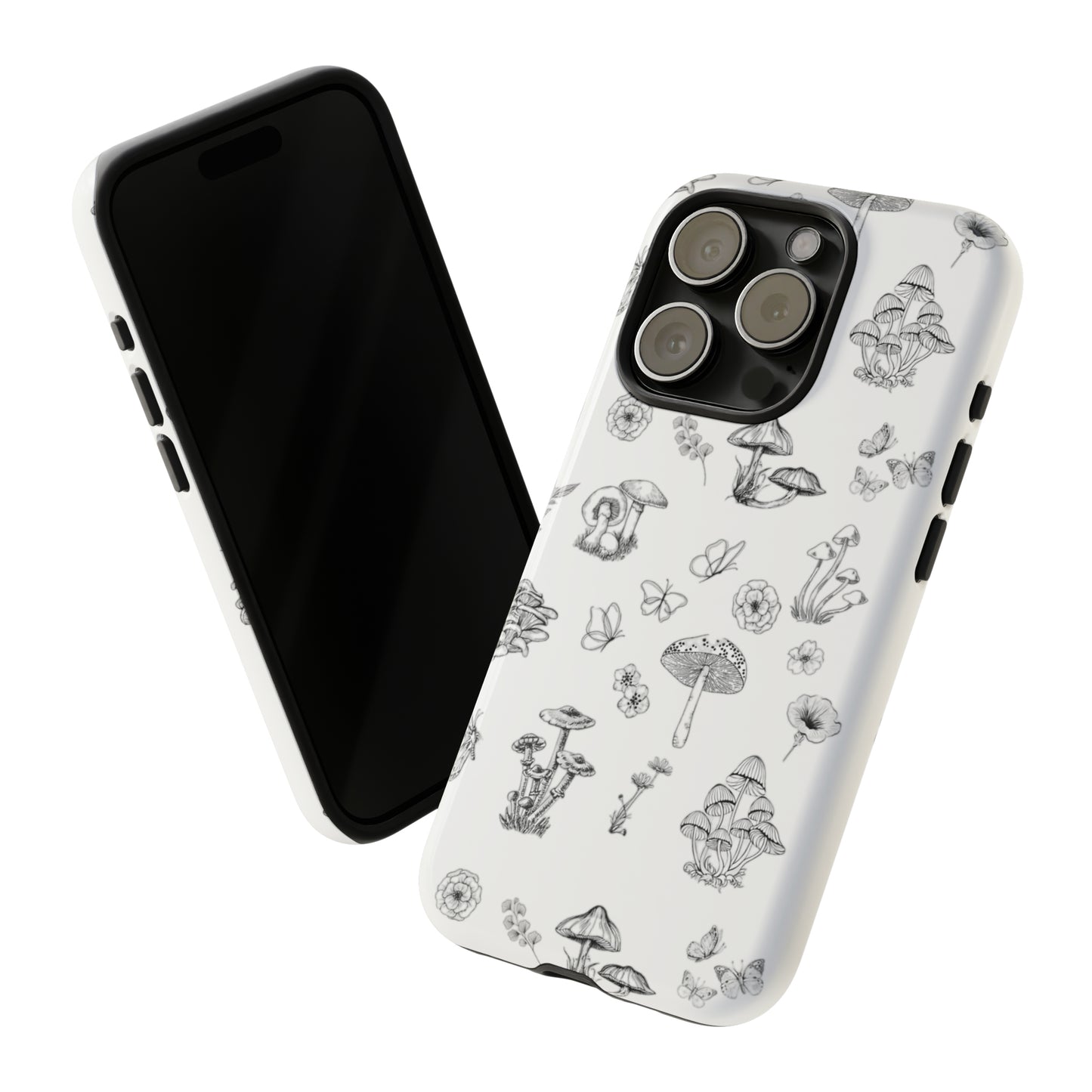 Shrooms + Blooms Phone Case