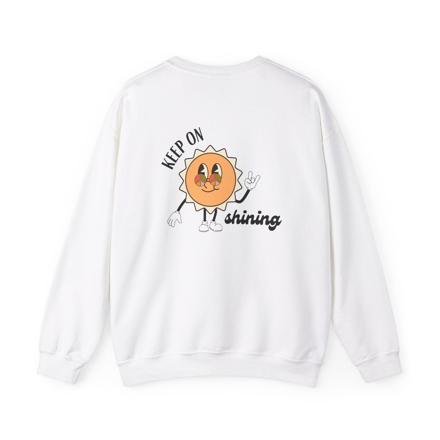 Keep On Shining Vintage Sun Crewneck