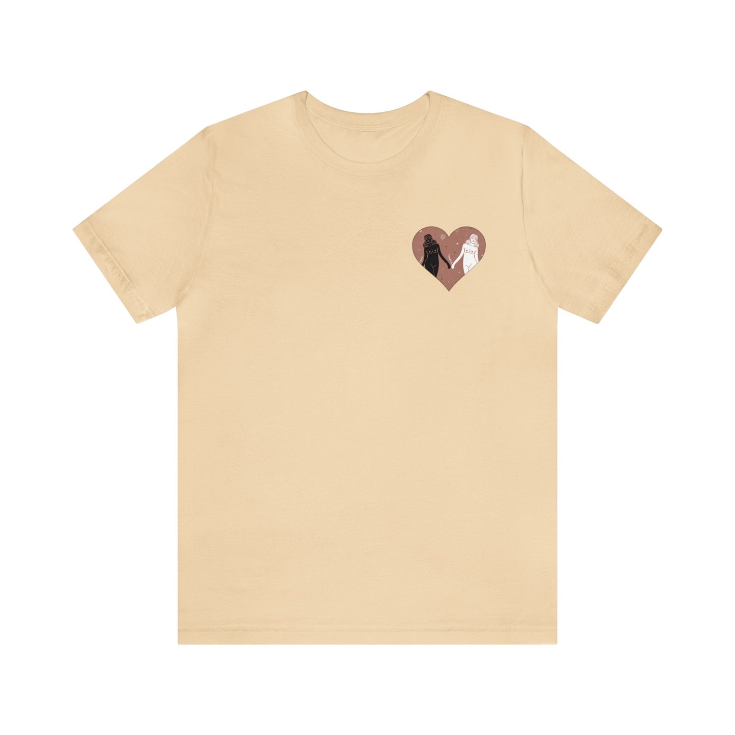 Darkness And Light Heart Tee