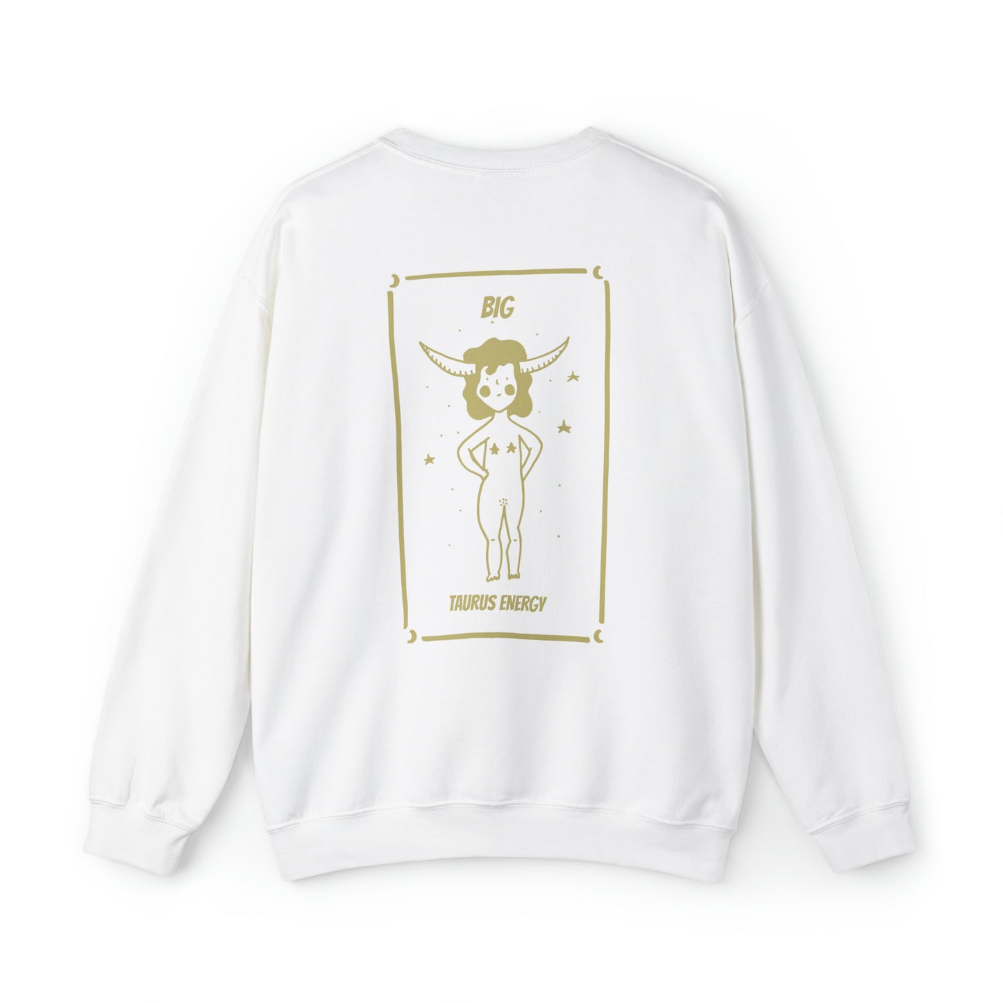 Big Taurus Energy Zodiac Crewneck