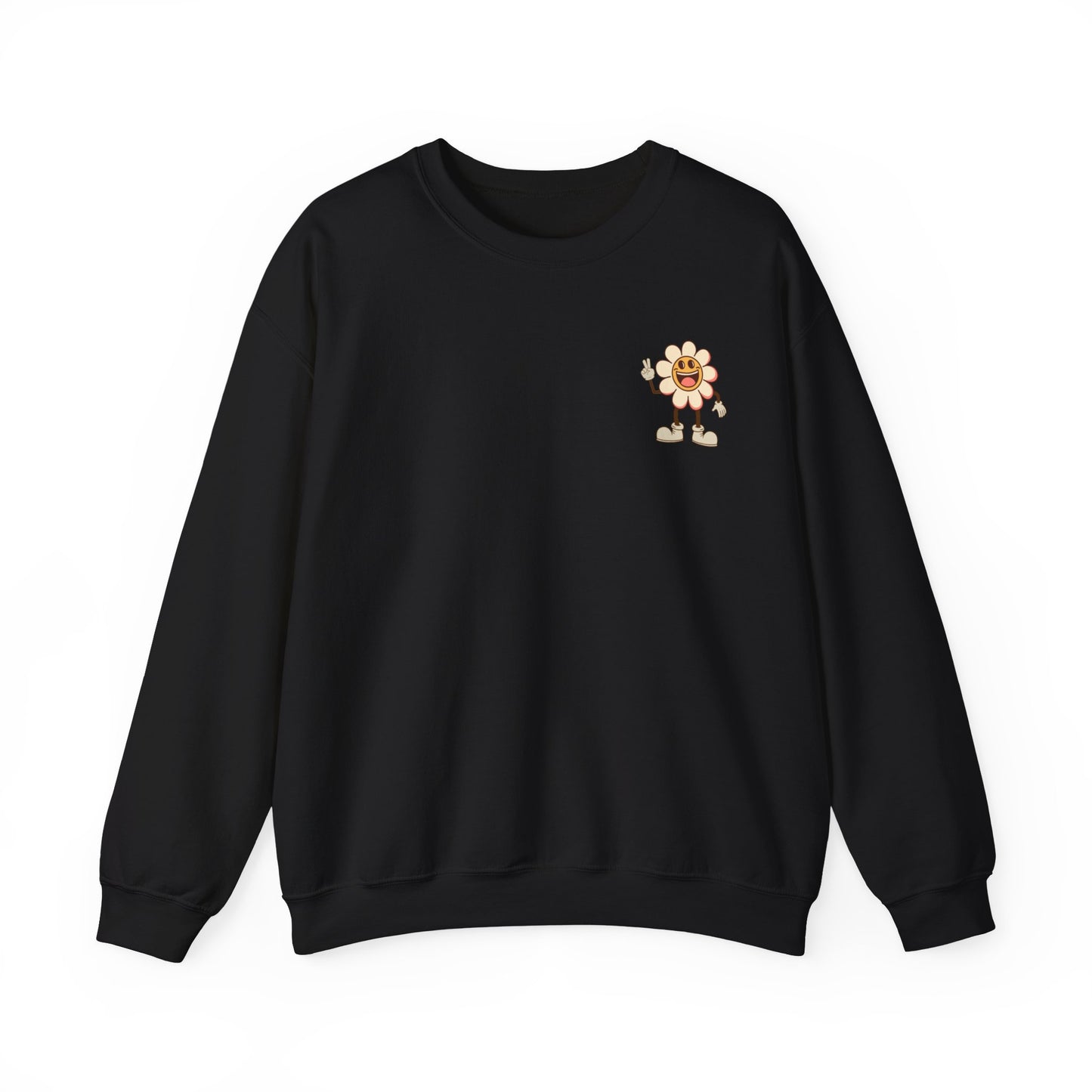 Stay Trippy Vintage Flower Crewneck