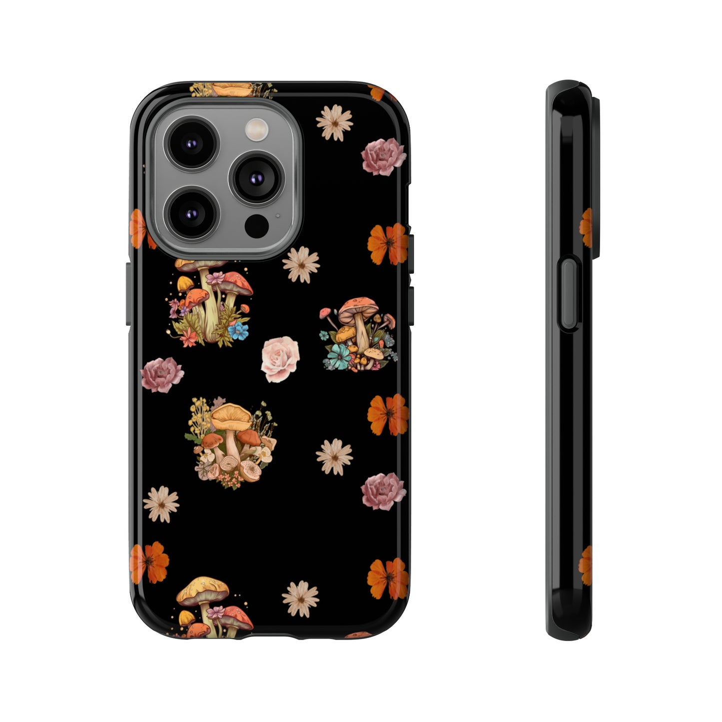 Fungi Fun + Sweet Flowers Phone Case