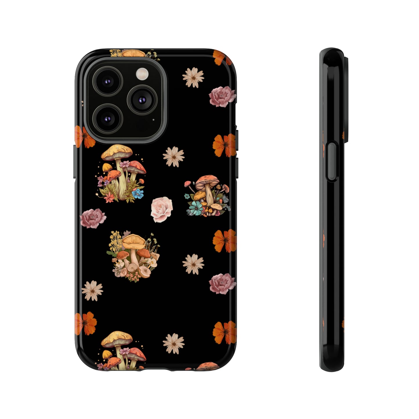 Fungi Fun + Sweet Flowers Phone Case