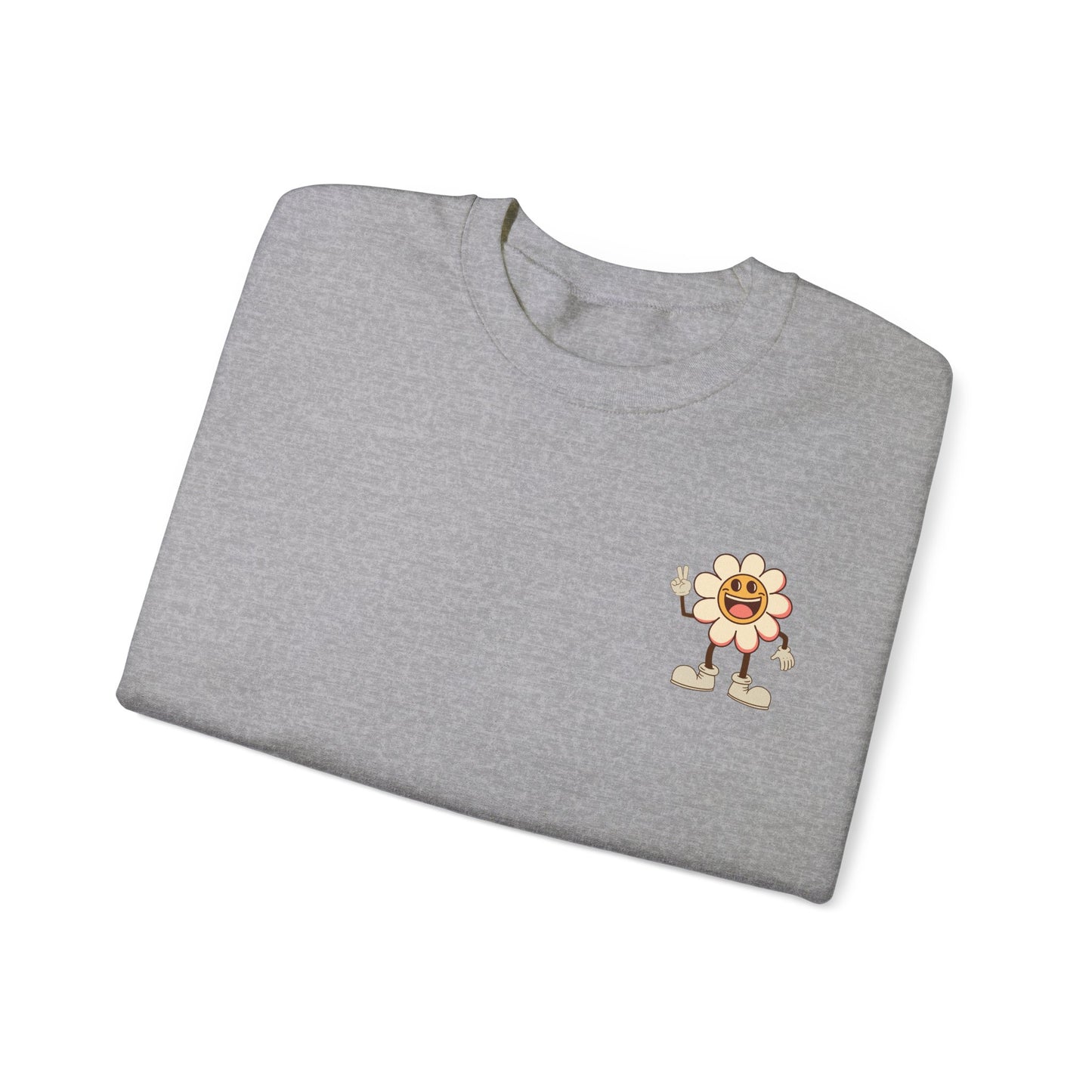 Stay Trippy Vintage Flower Crewneck