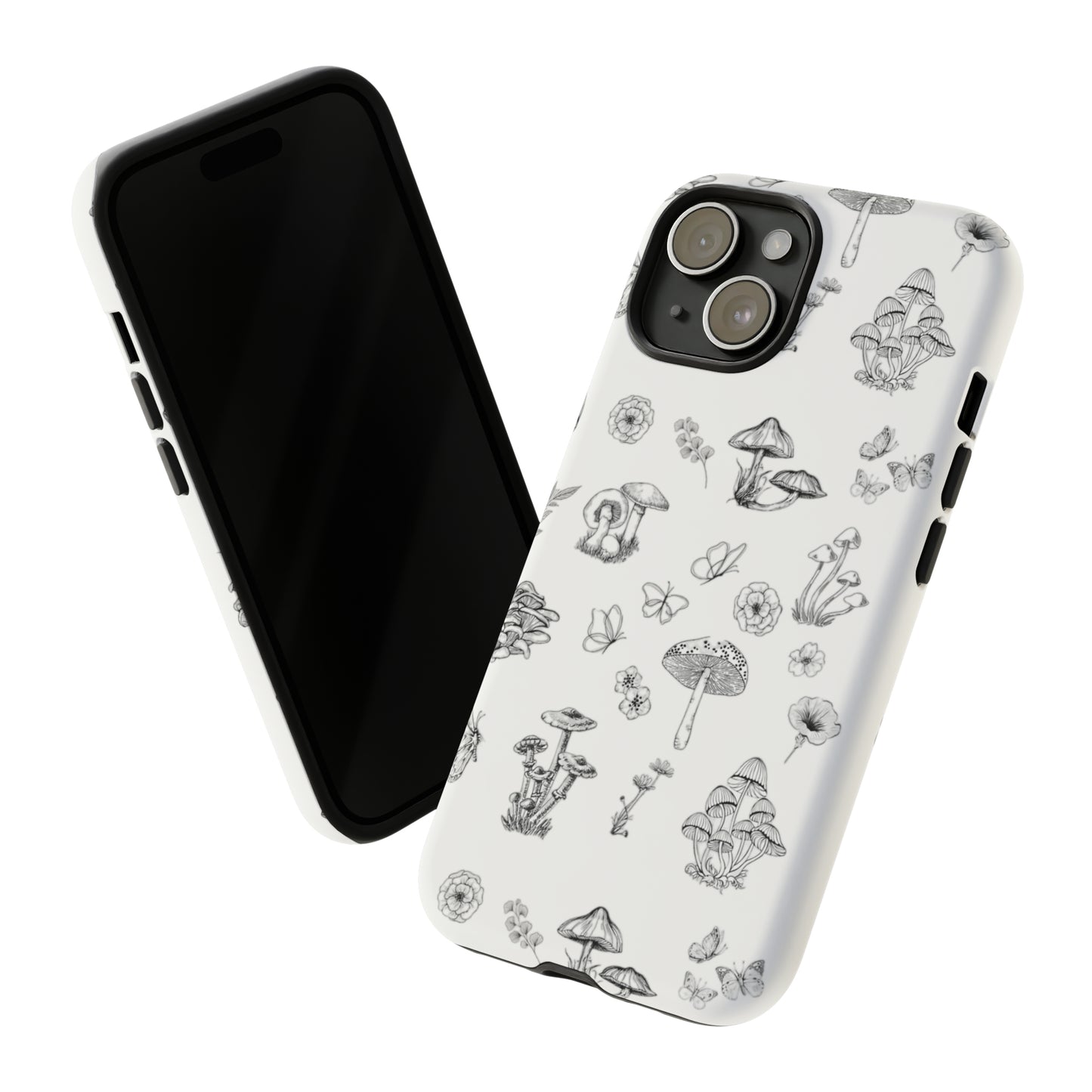 Shrooms + Blooms Phone Case