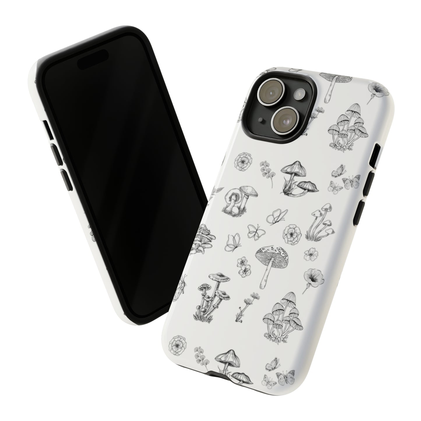 Shrooms + Blooms Phone Case