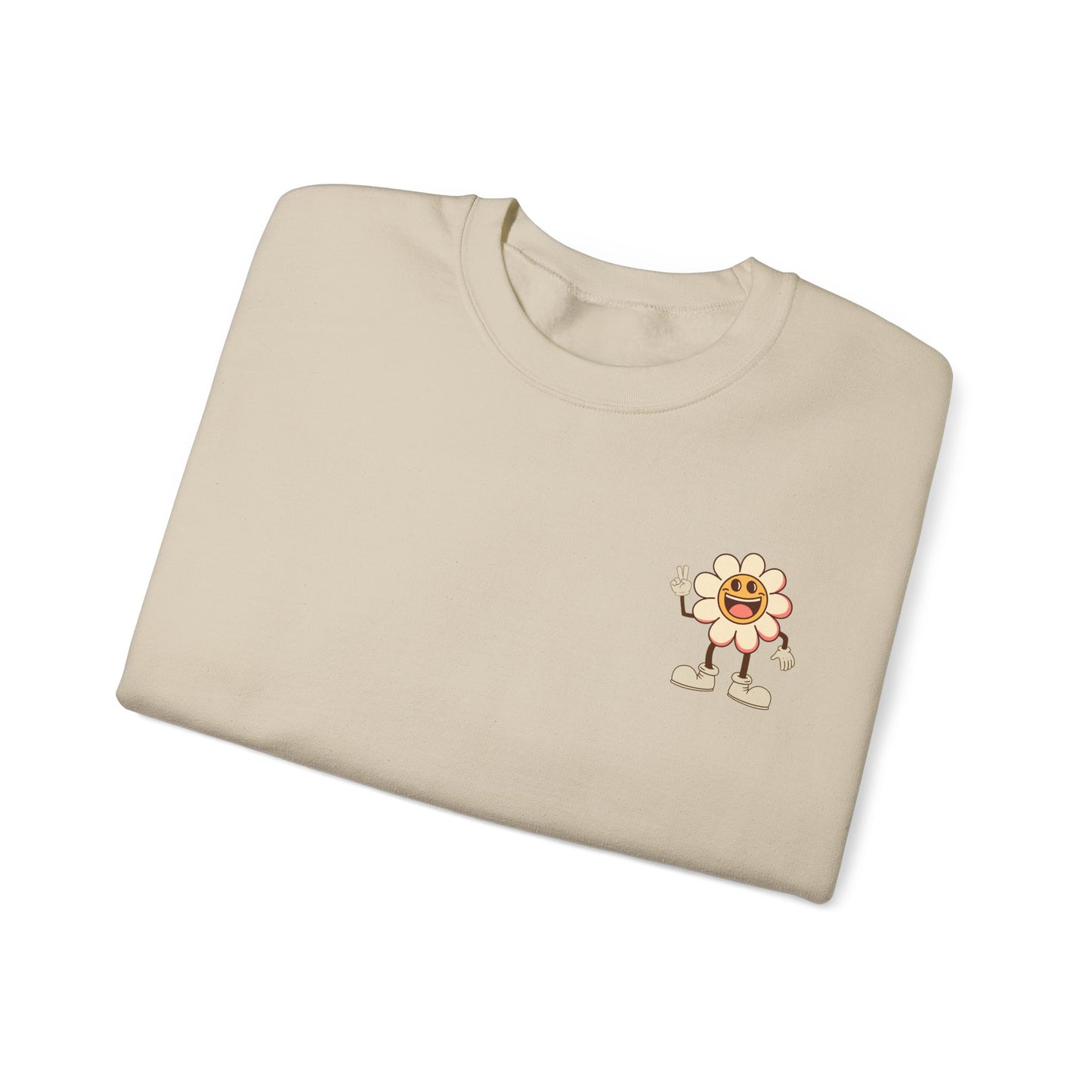 Stay Trippy Vintage Flower Crewneck