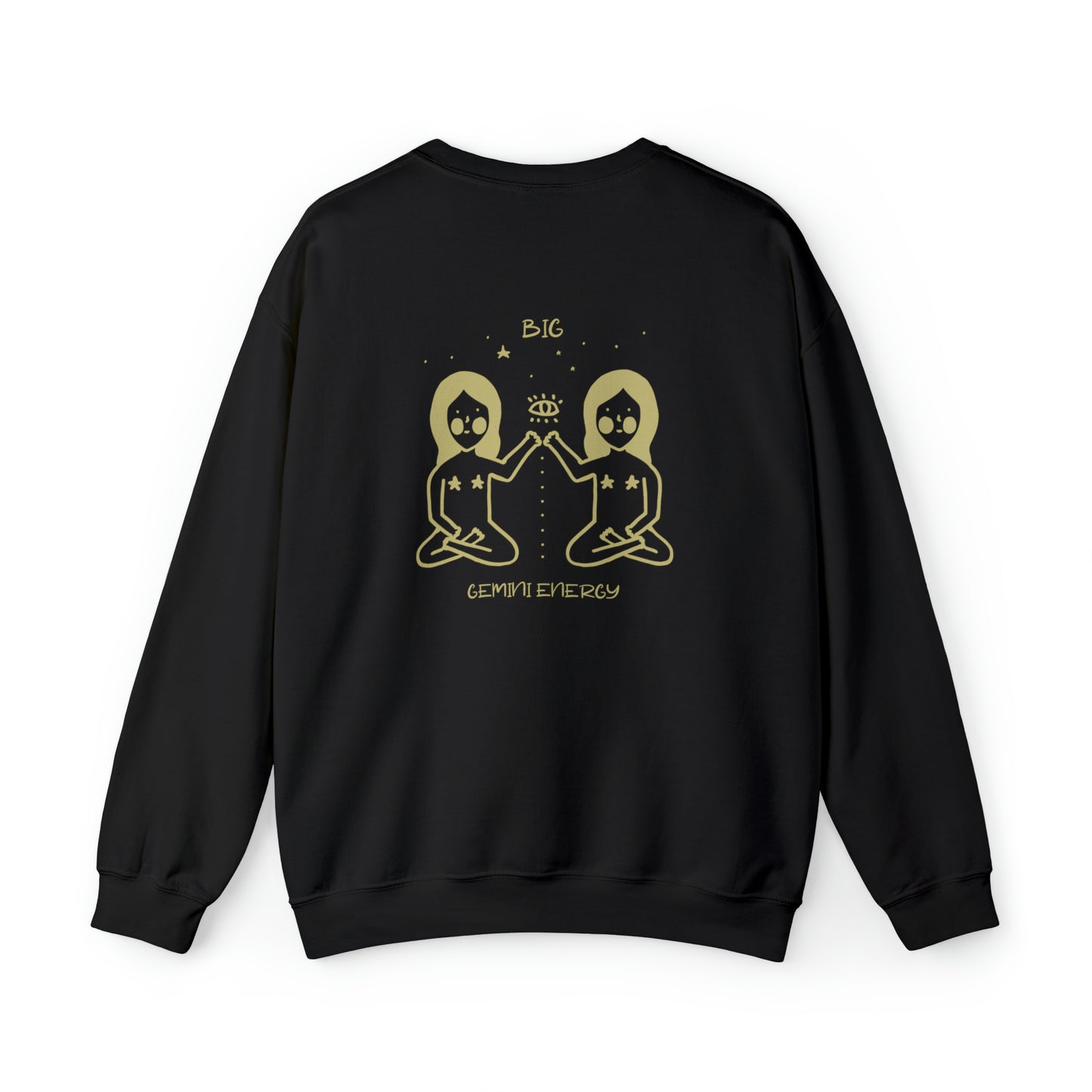 Big Gemini Energy Zodiac Crewneck