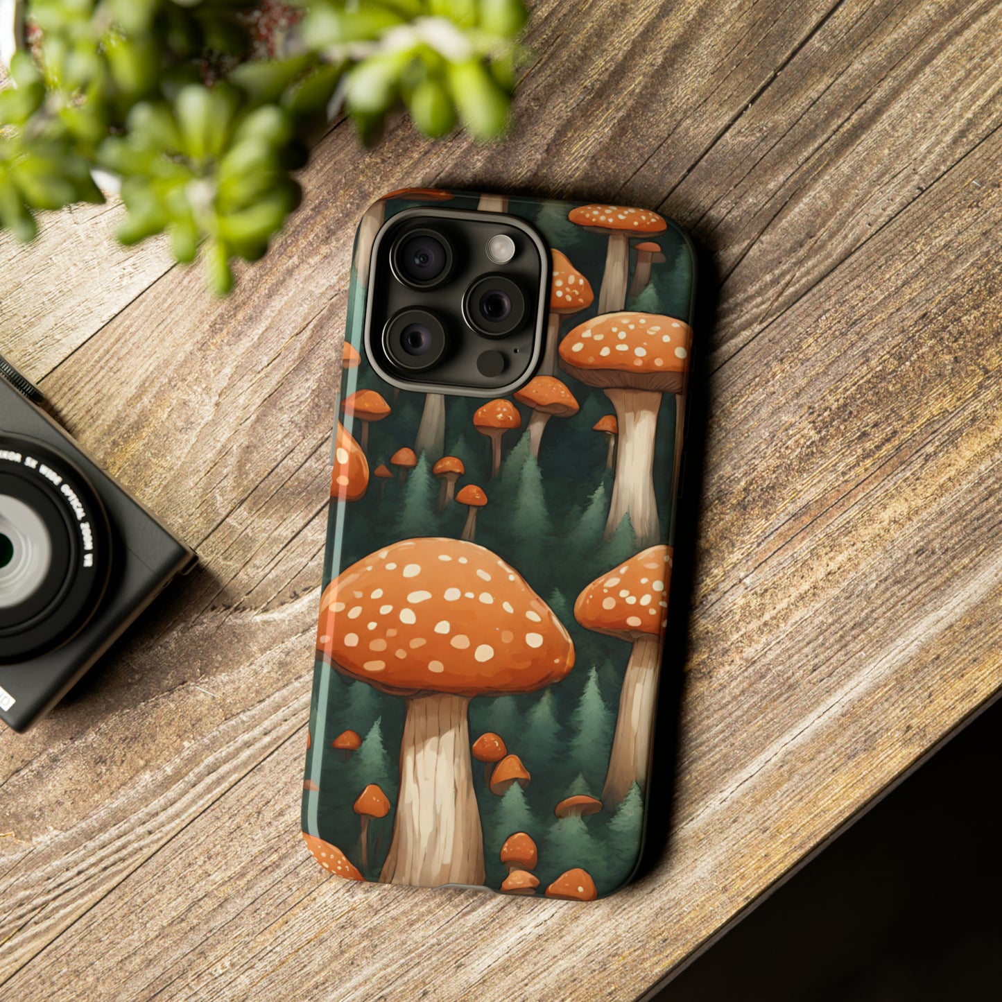 Mushroom Forest Phone Case