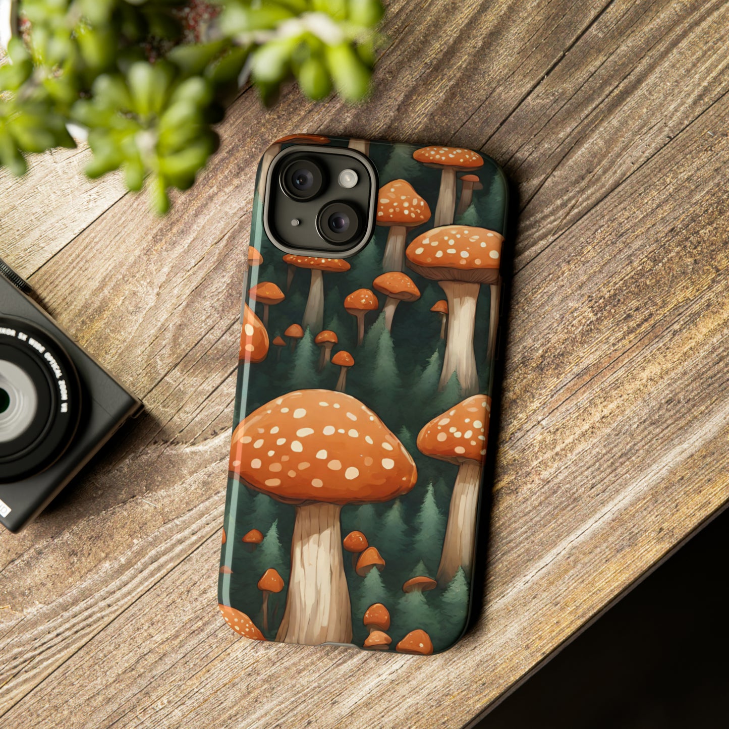 Mushroom Forest Phone Case