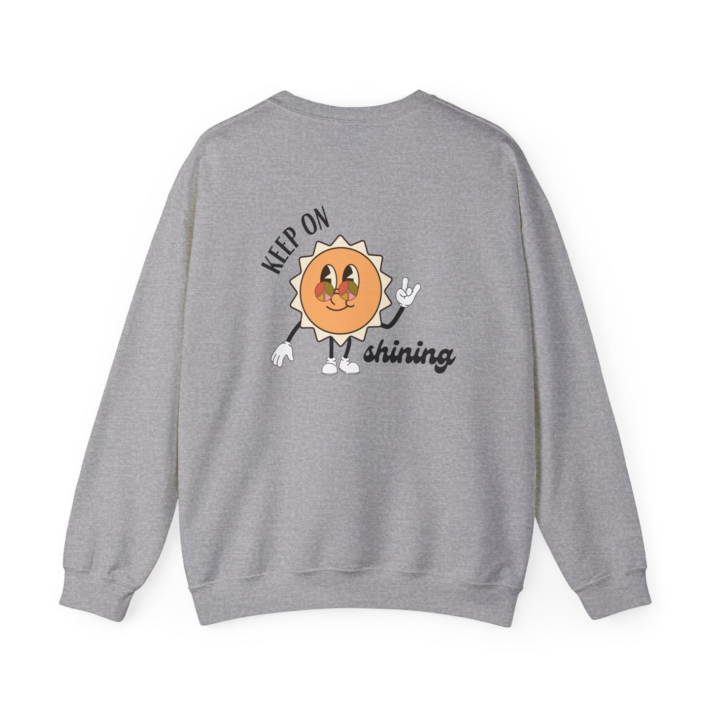 Keep On Shining Vintage Sun Crewneck