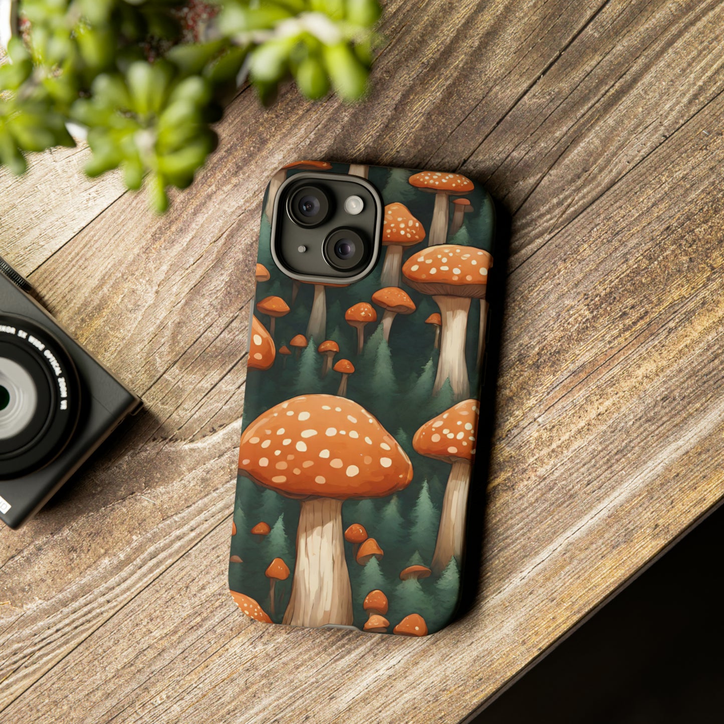 Mushroom Forest Phone Case