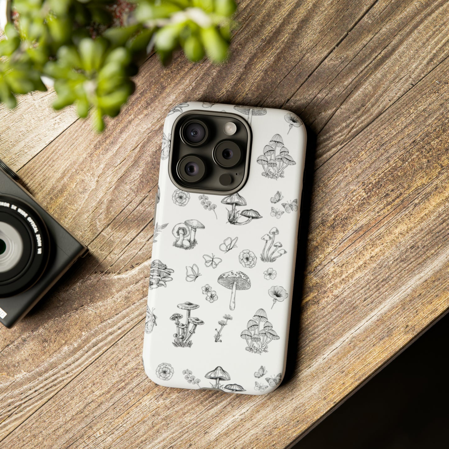 Shrooms + Blooms Phone Case