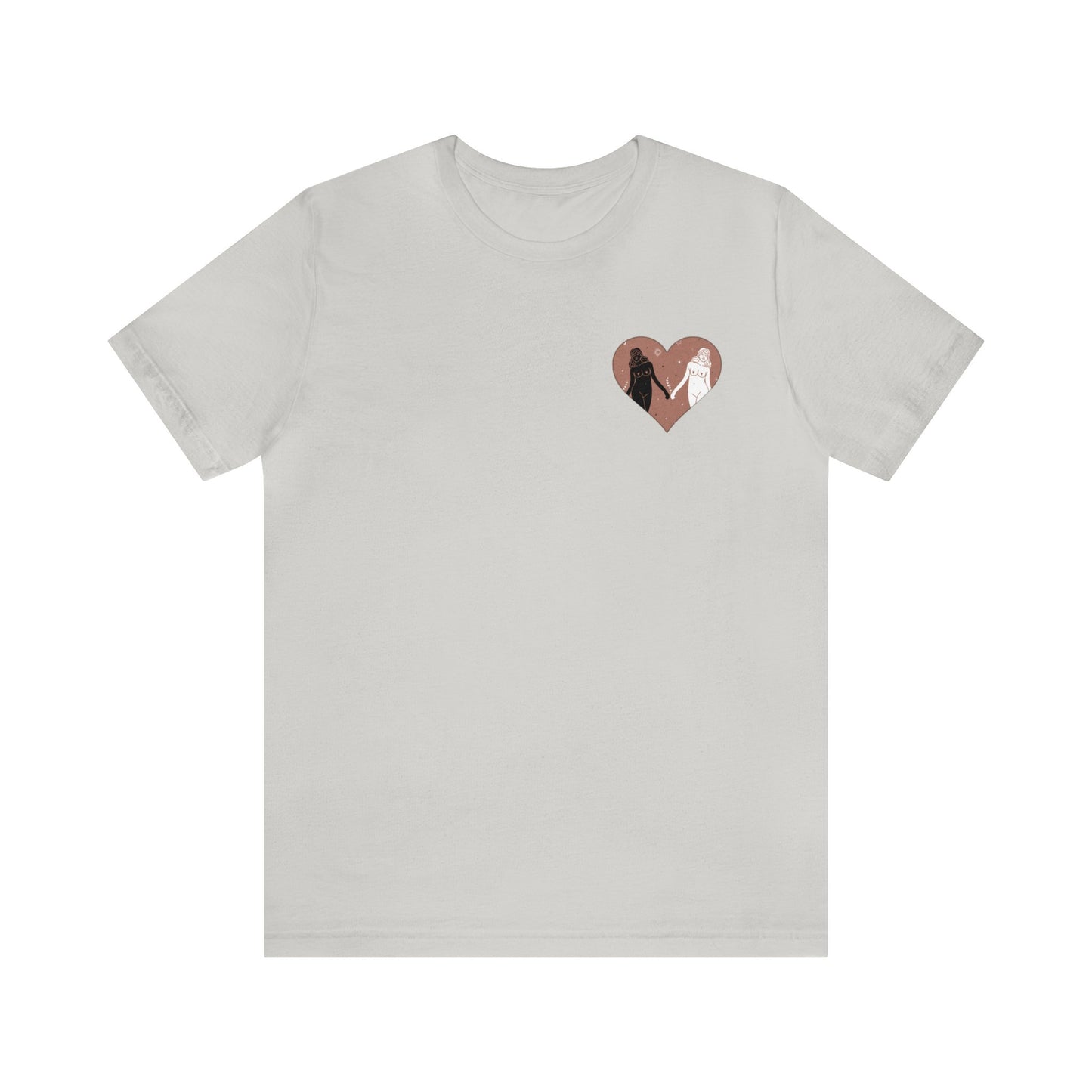 Darkness And Light Heart Tee