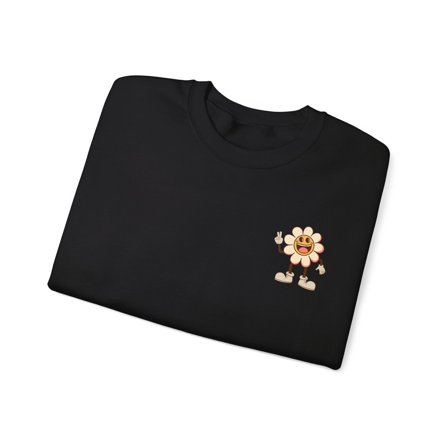 Stay Trippy Vintage Flower Crewneck