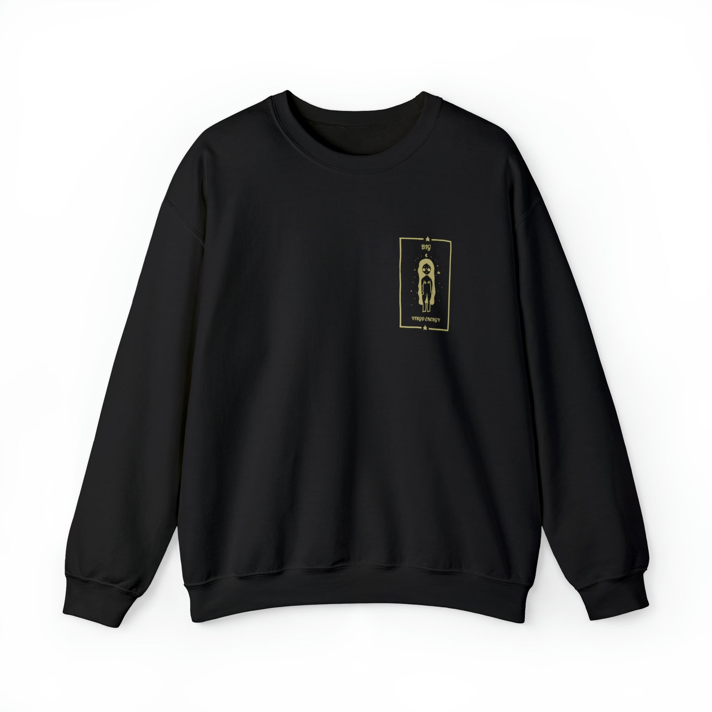 Big Virgo Energy Zodiac Crewneck