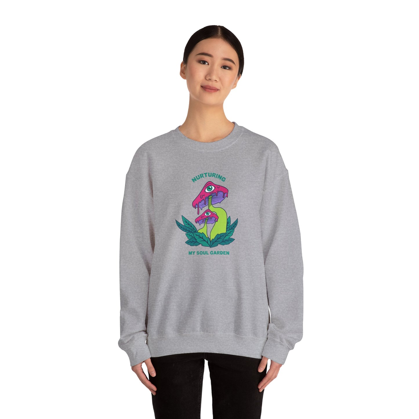 Nurturing My Soul Garden Crewneck