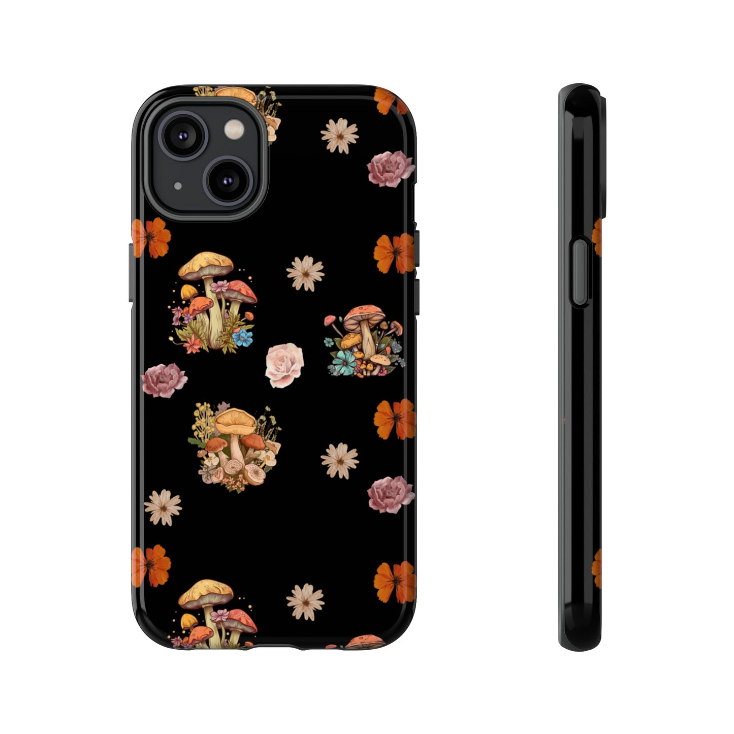 Fungi Fun + Sweet Flowers Phone Case