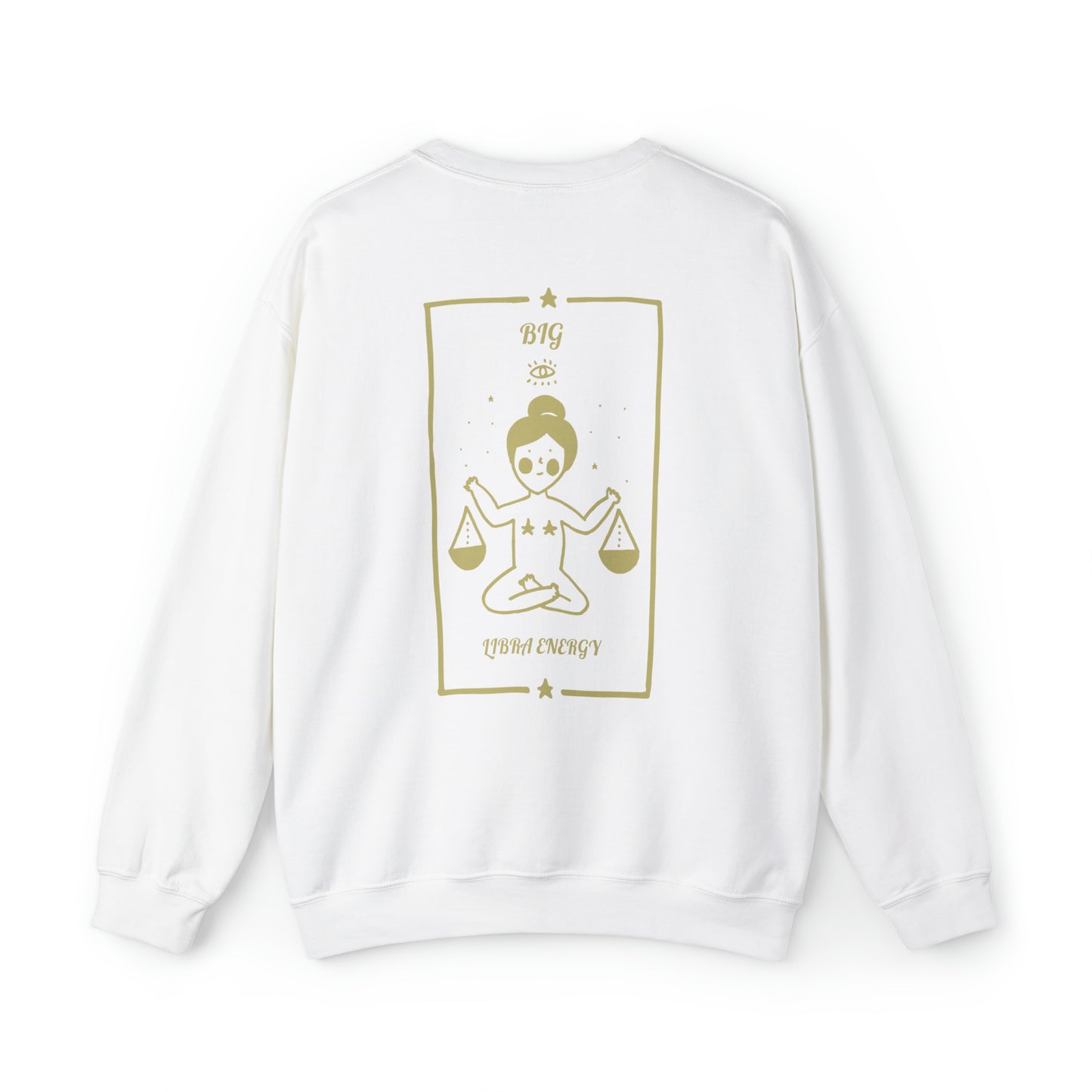 Big Libra Energy Zodiac Crewneck