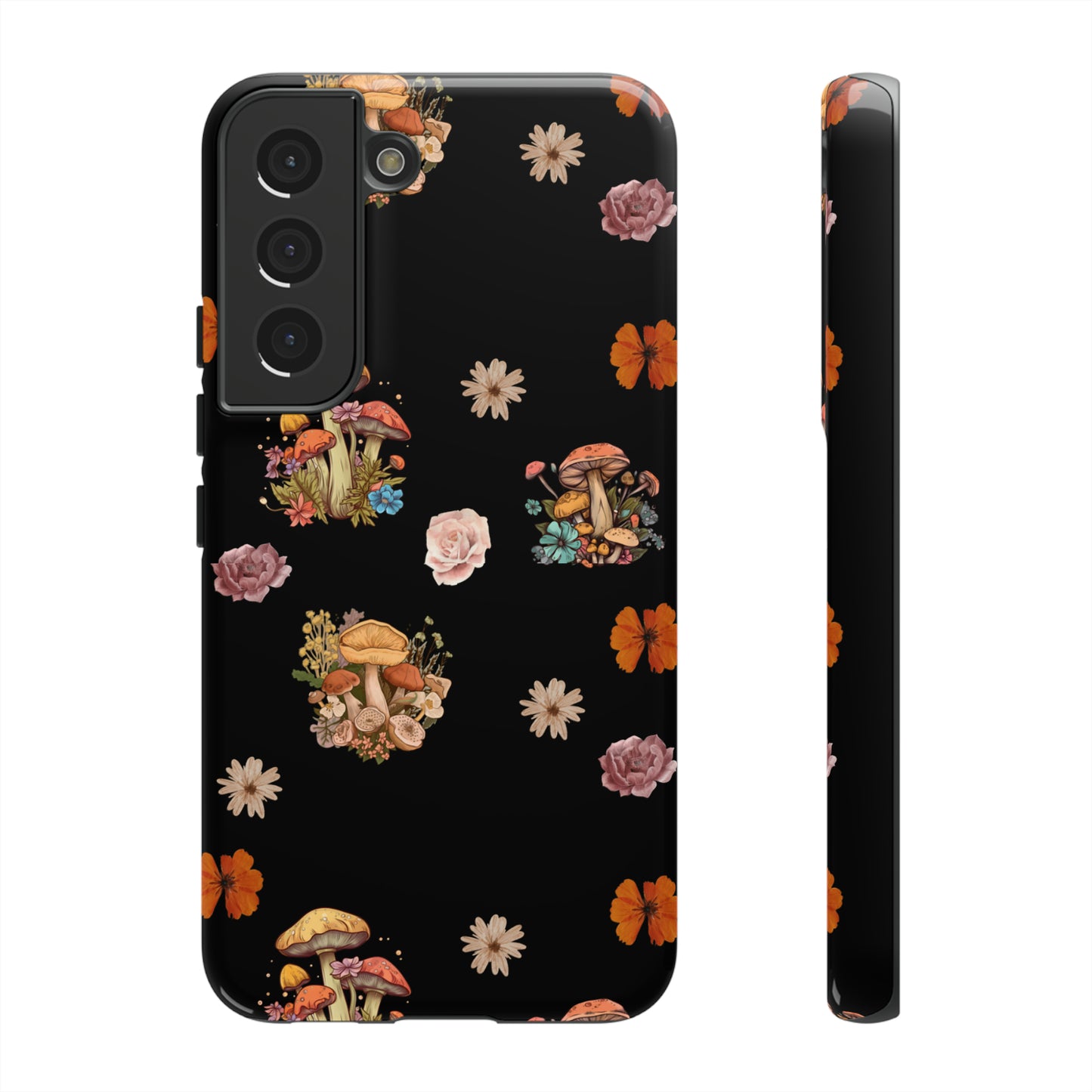 Fungi Fun + Sweet Flowers Phone Case